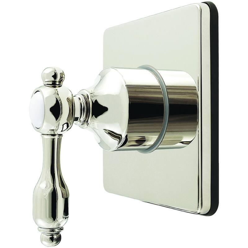 Kingston Brass KS404.TAL Tudor Single Handle 6 Function Diverter Valve - Polished Nickel