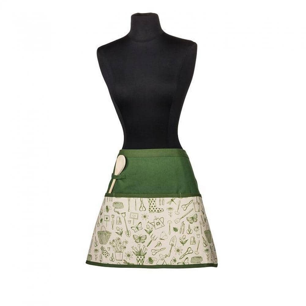 Garden Icons Skirt Style Apron