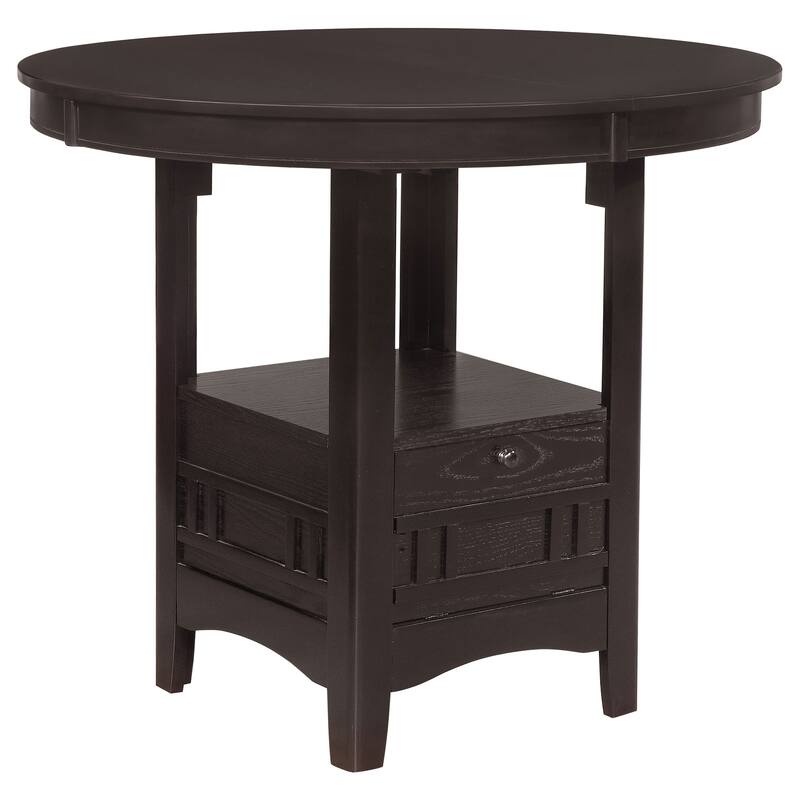 Coaster Furniture Lavon Oval Counter Height Table Brown - 42.00'' - 60.00'' x 42.00'' x 36.25''