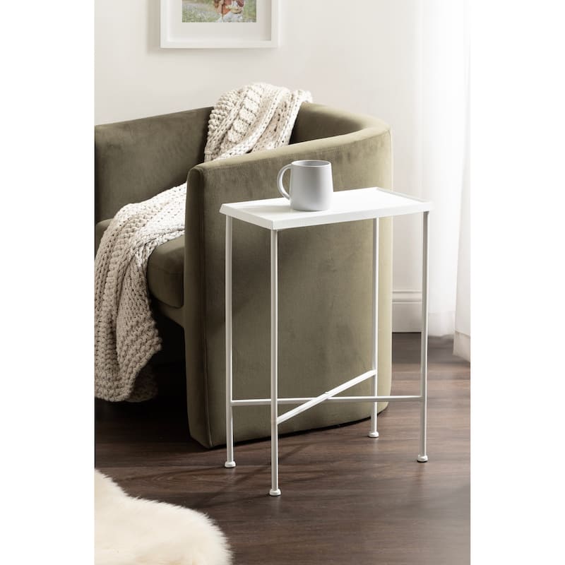 Kate and Laurel Sanzo Slim Side Table