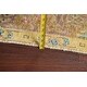 preview thumbnail 16 of 15, Distressed Over-dyed Floral Tabriz Persian Wool Area Rug Hand-knotted - 9'8" x 12'6"