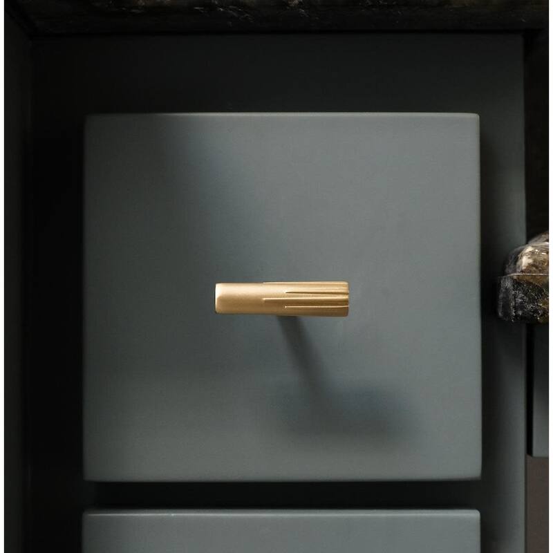 Hapny Home SU14 Sunburst 1-15/16" Designer Luxury T Bar Solid Metal