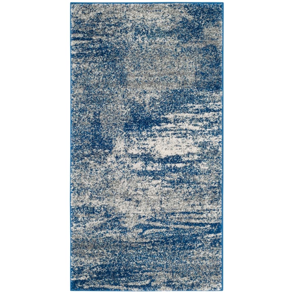 SAFAVIEH, Evoke Yukako Modern Abstract Distressed Rug