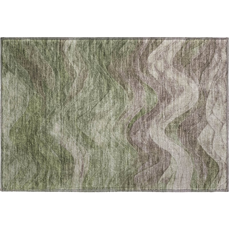 Premium Washable Super Soft Modern Waves Mayfield Rug