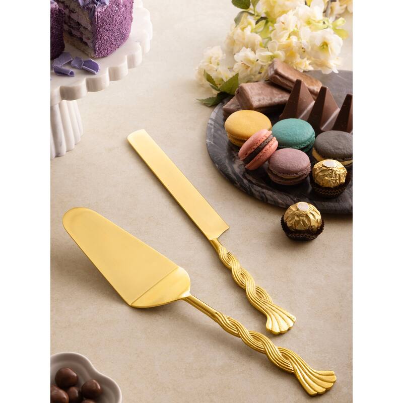 Santiago Cake Servers - Set of 2