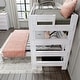 preview thumbnail 12 of 12, Max and Lily Farmhouse Twin over Queen L Shaped Bunk Bed with Desk