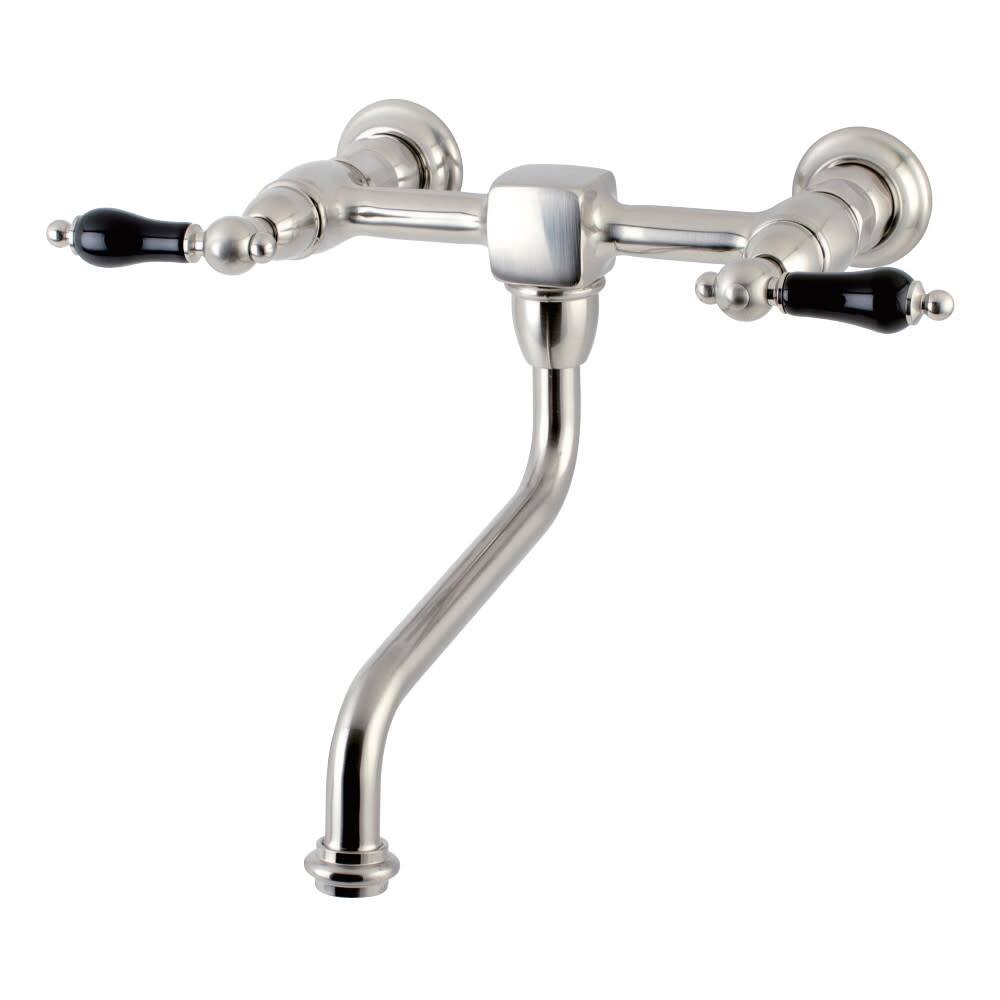 Kingston Brass Duchess 1.2 GPM Wall Mounted Bridge Bathroom Faucet