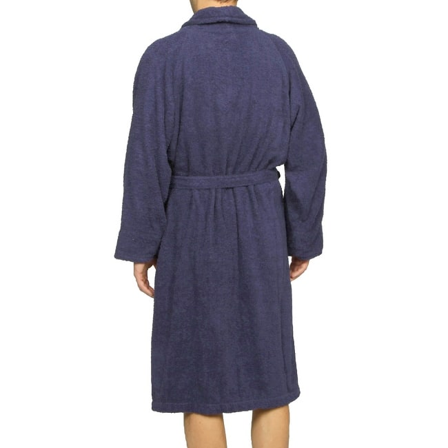 100% Cotton Soft Terry Adult Unisex Lightweight Bathrobe by Superior