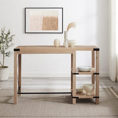 Middlebrook Modern Farmhouse X-Accent Kitchen Island