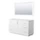 Option White / Brushed Nickel Hardware