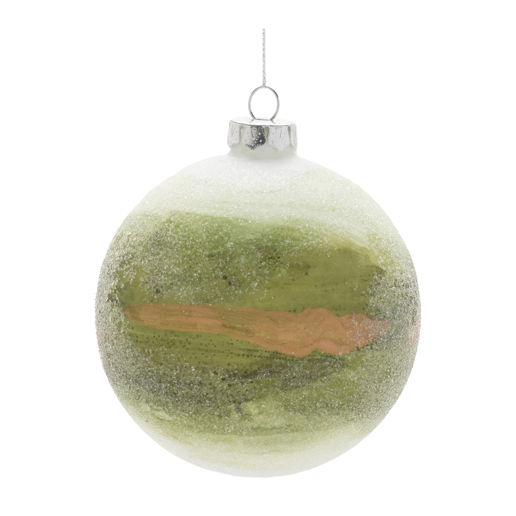 Beaded Glass Ball Ornament (Set of 6) - N/A