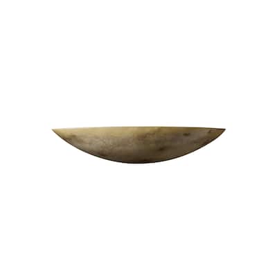 Justice Design Ambiance ADA Greco Travertine Small Wall Sconce