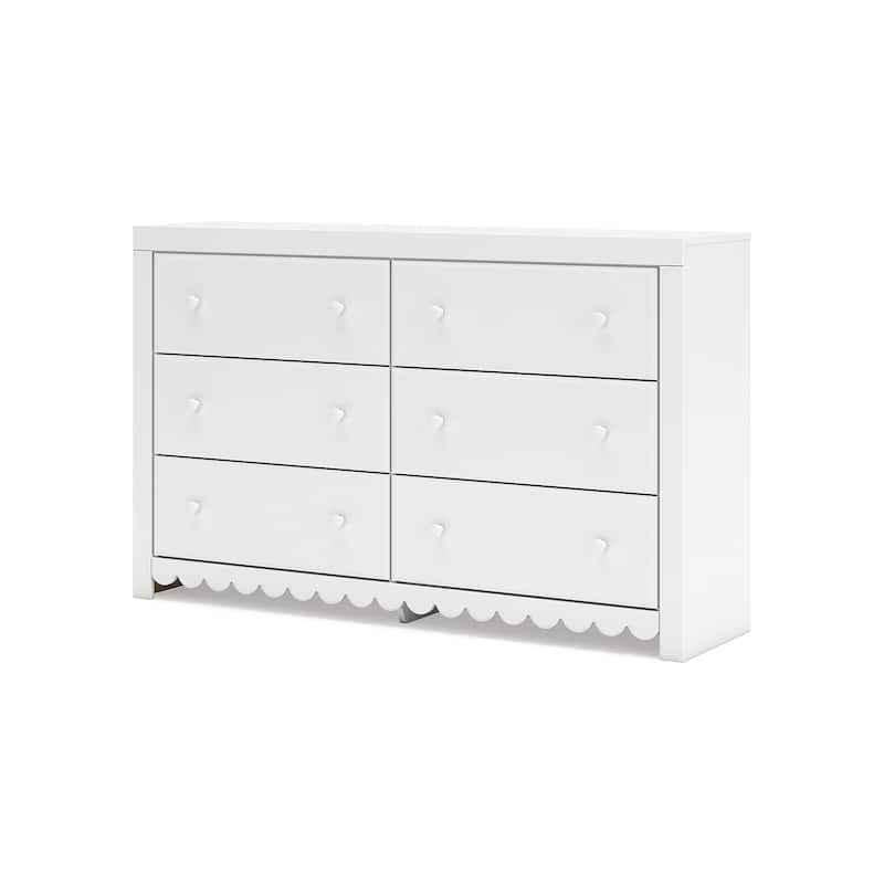 Signature Design by Ashley Mollviney White Dresser