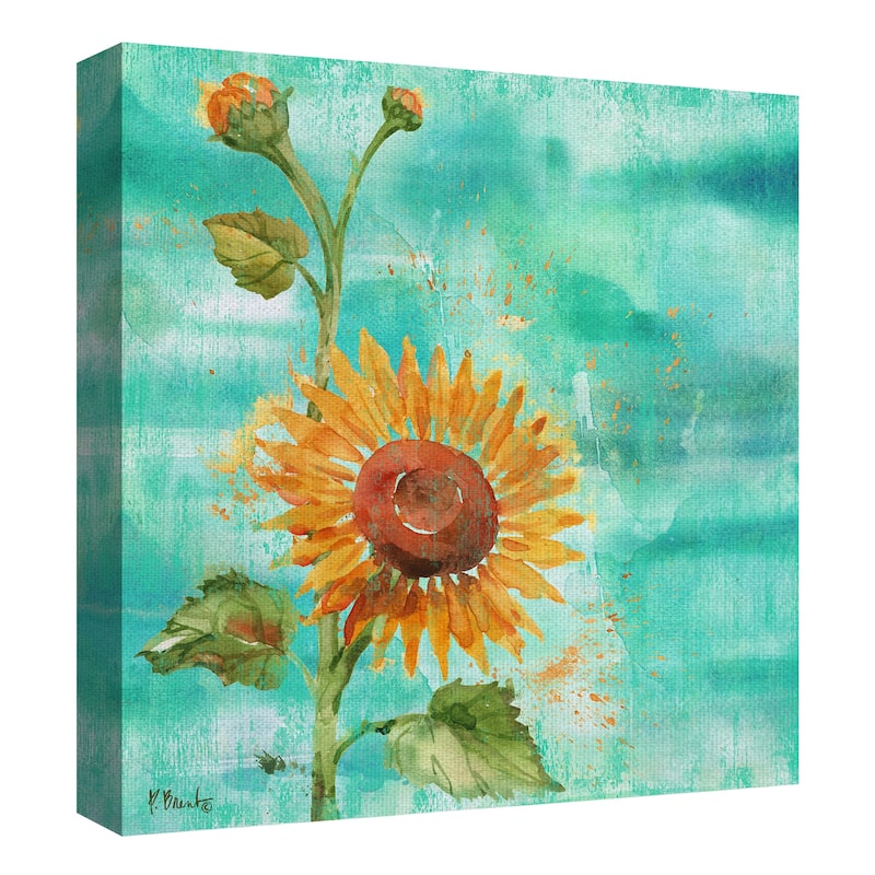 Arianna Sunflowers I, II by Paul Brent Canvas Art Prints