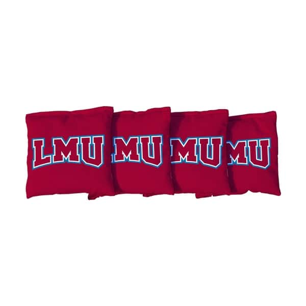 slide 2 of 3, Loyola Marymount LMU Lions Red Cornhole Bags All-Weather Resin Filled