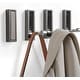 preview thumbnail 1 of 32, Folding Coat Hooks, 4Pcs Foldable Heavy Duty Wall Hooks  Gray