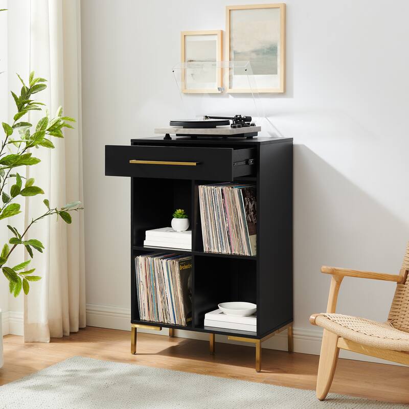 Crosley Juno Record Storage Cube Bookcase