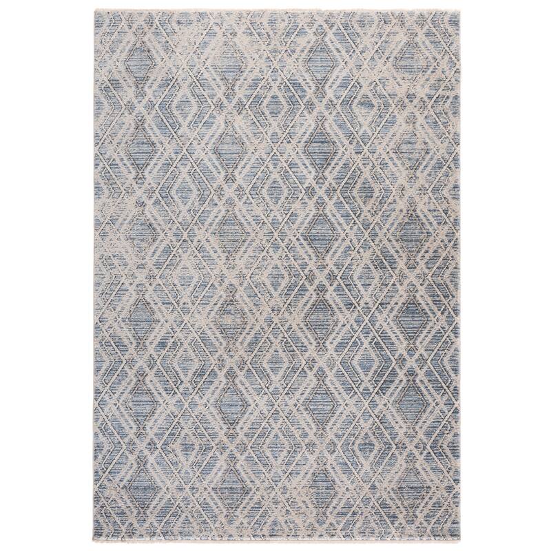 SAFAVIEH Grove Germa Boho Rug - 5'3" x 7'6" - Blue/Ivory