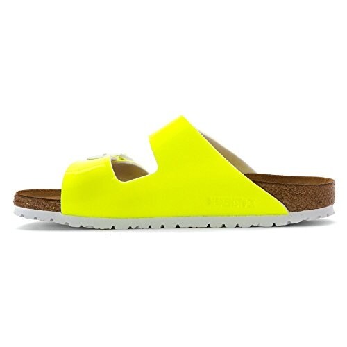 rubber birkenstocks yellow