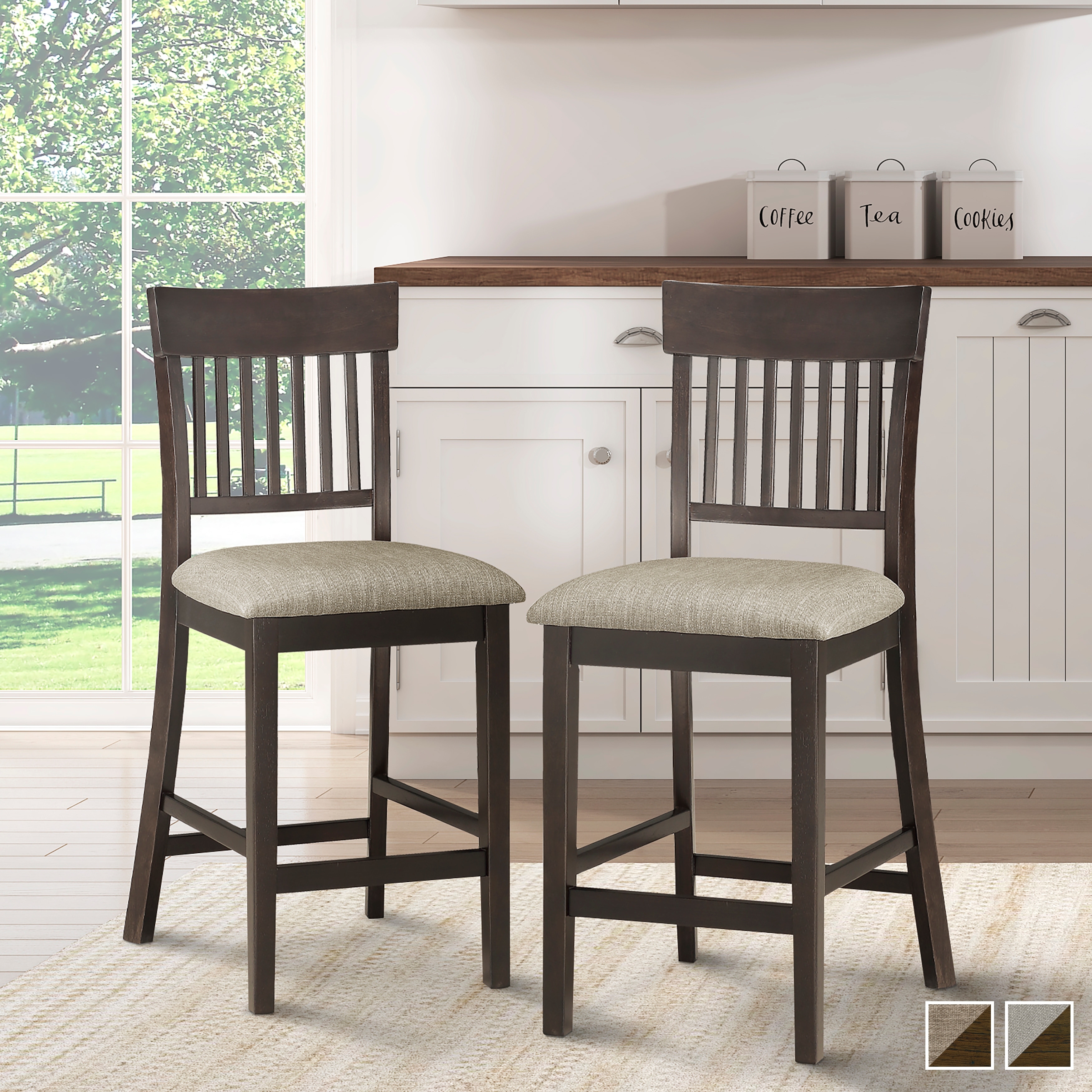 Fremont & Park Artena Counter Height Chair (Set of 2)