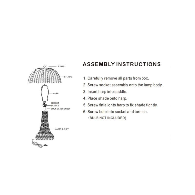 Livabliss Ripa Traditional Accent Table Lamp