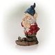 preview thumbnail 45 of 104, Gnome Folding Hands Looking Up Garden Statue