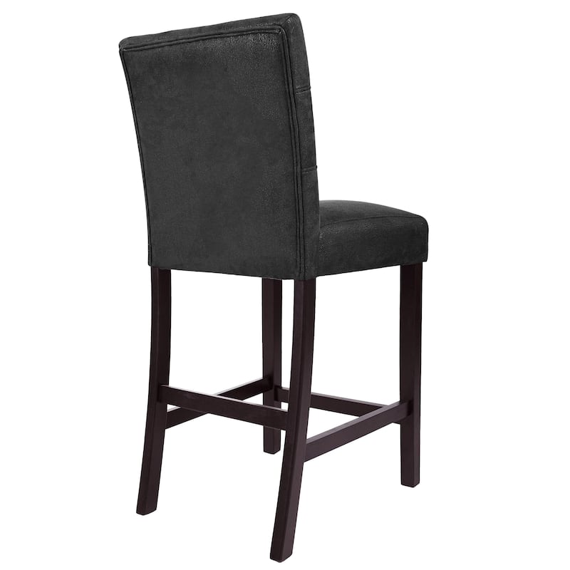 HomePop Upholstered Counter Stool - Set of 2