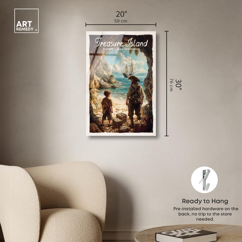 Treasure Island Classic Acrylic by Art Remedy, Ready to Hang