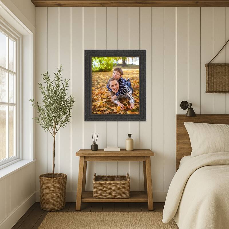 Attic Aged Picture Frame, Photo Frame