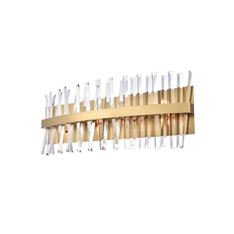 Indigo Home 30 inch crystal bath sconce