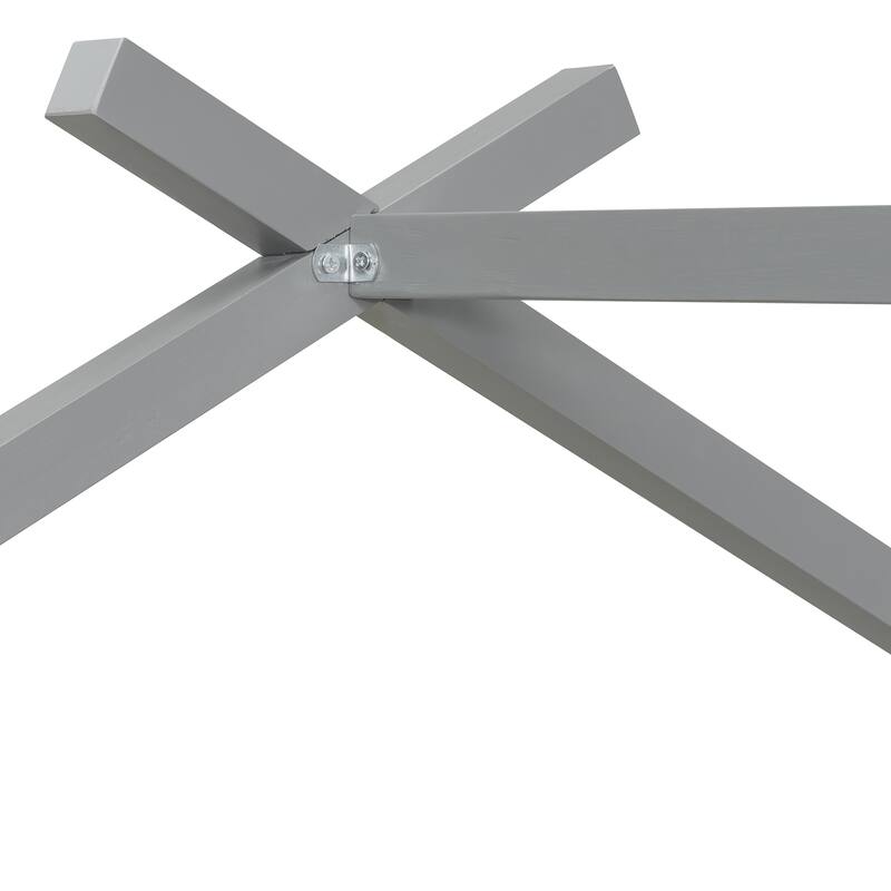 Montessori Bed House Bed with Trundle Bed and Headboard, Wood Daybed Platform Bed Frame No Box Spring Needed for Boys Girls