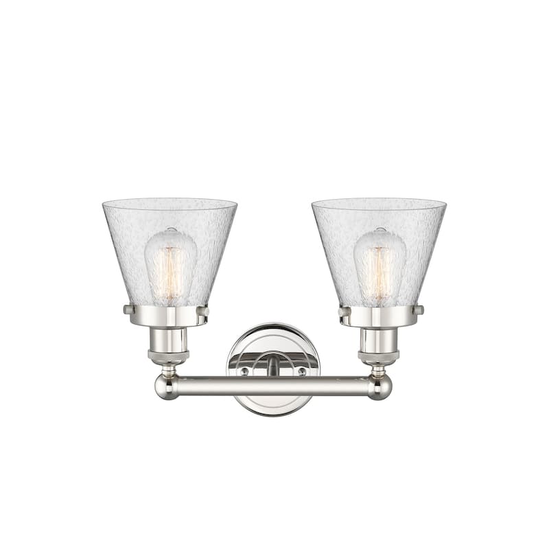 Innovations Lighting 616-2W-10-16 Cone Vanity Cone 2 Light 16" Wide