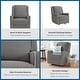 preview thumbnail 10 of 22, Robyn Nursery Glider Recliner Chair