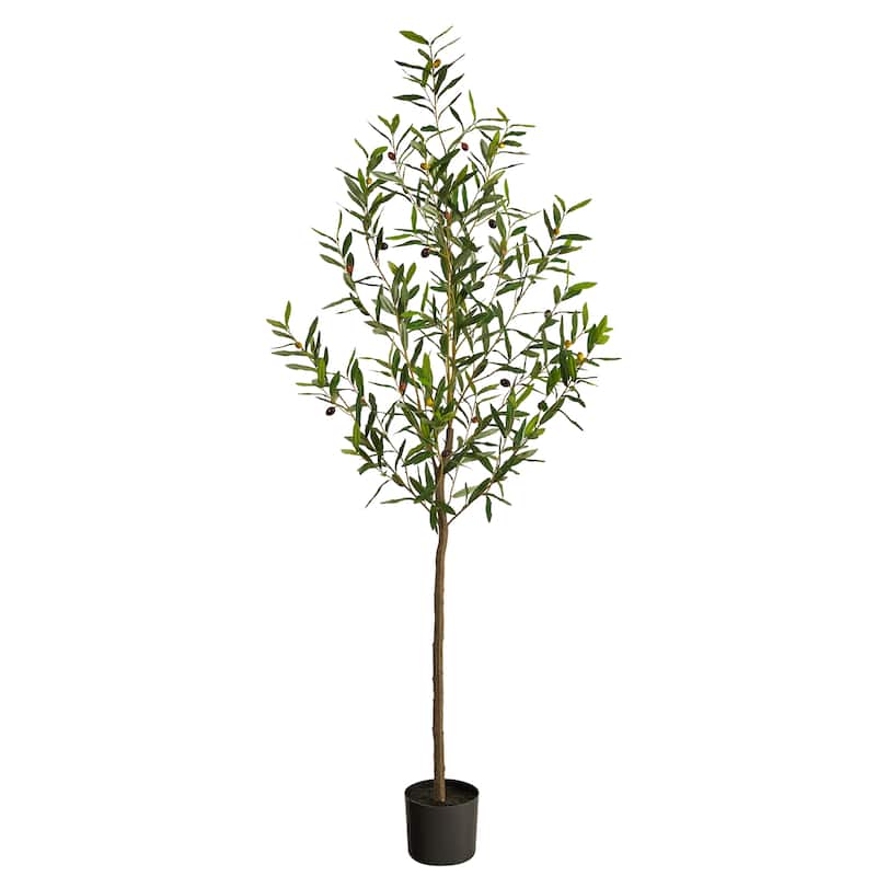 6' Olive Artificial Tree - 6"