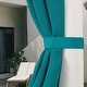 preview thumbnail 5 of 11, Outdoor Cabana Solid UV Protected Privacy Tab Top Panel