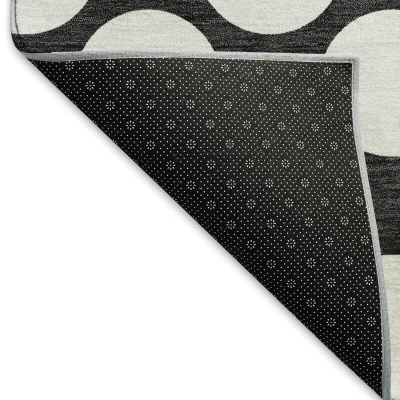 Premium Washable Super Soft Modern Polka Dots Mayfield Rug
