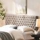 preview thumbnail 14 of 25, Jezebel Adjustable Diamond Tufted Headboard by Christopher Knight Home