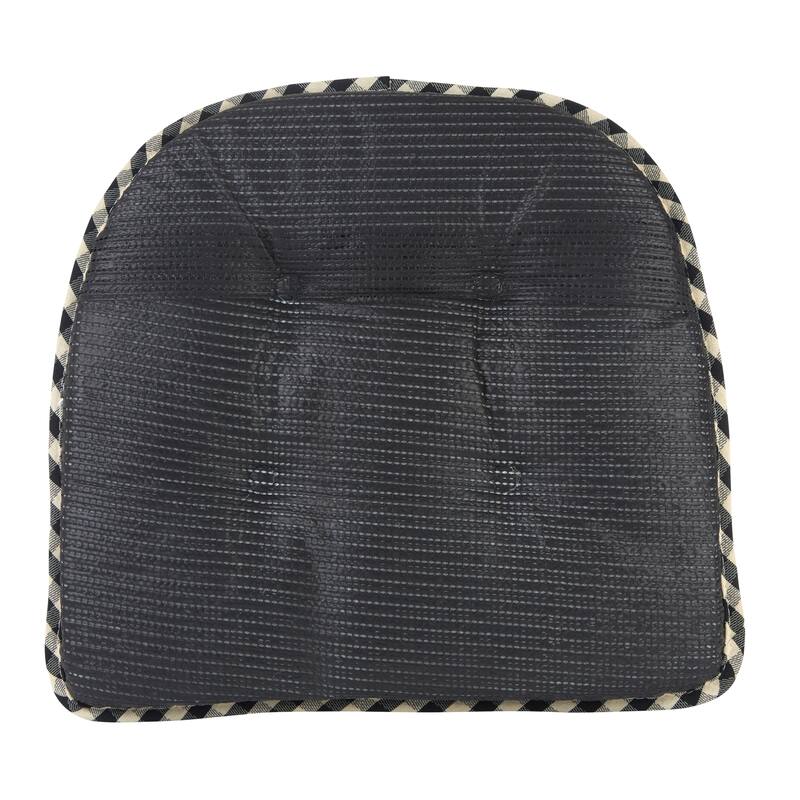 Klear Vu Tufted Non-Slip Dining Chair Cushion Set
