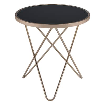Glass Top Round Table