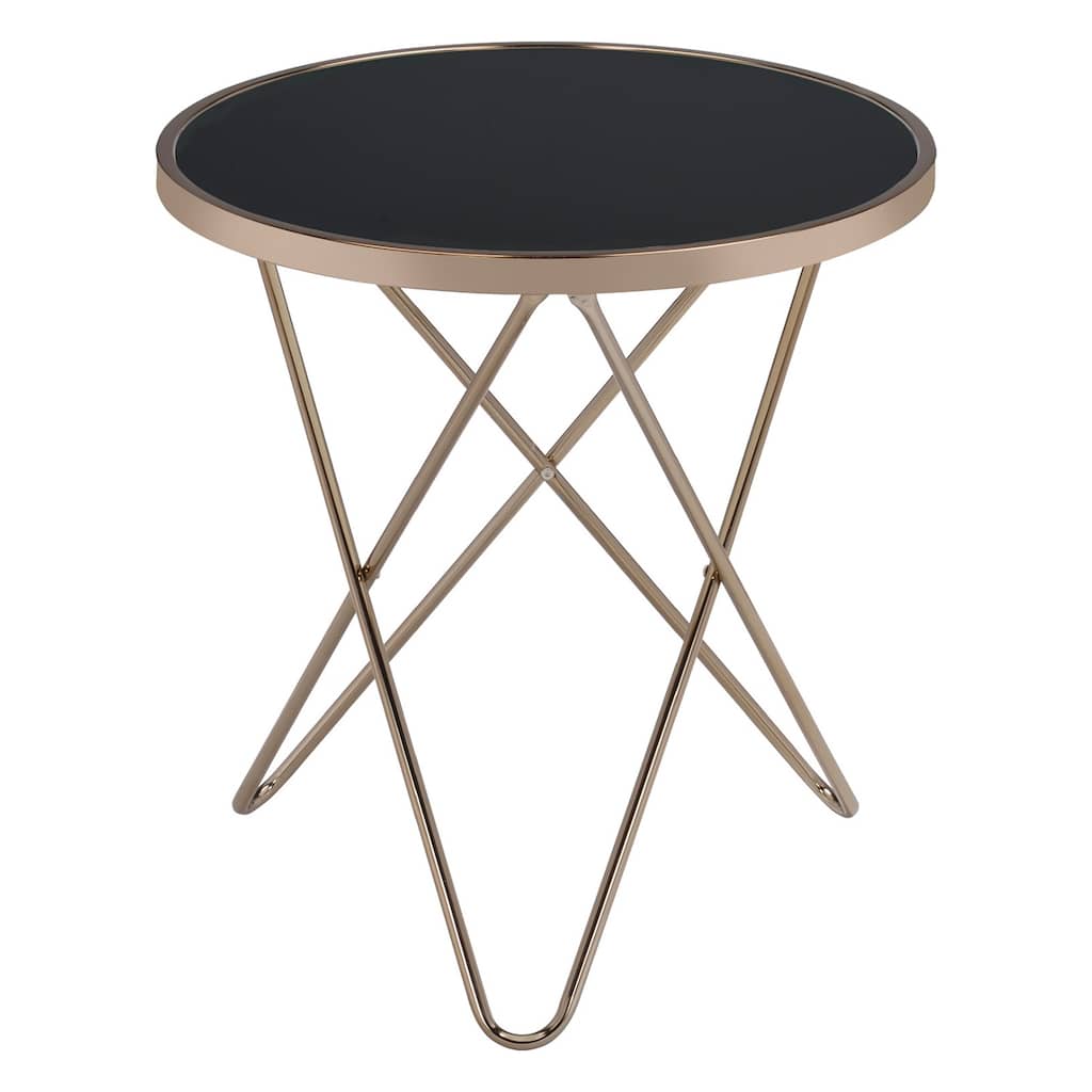 Glass Top Round Table
