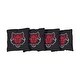 preview thumbnail 1 of 1, Arkansas State University Red Wolves Black Cornhole Bags All-Weather Resin Filled