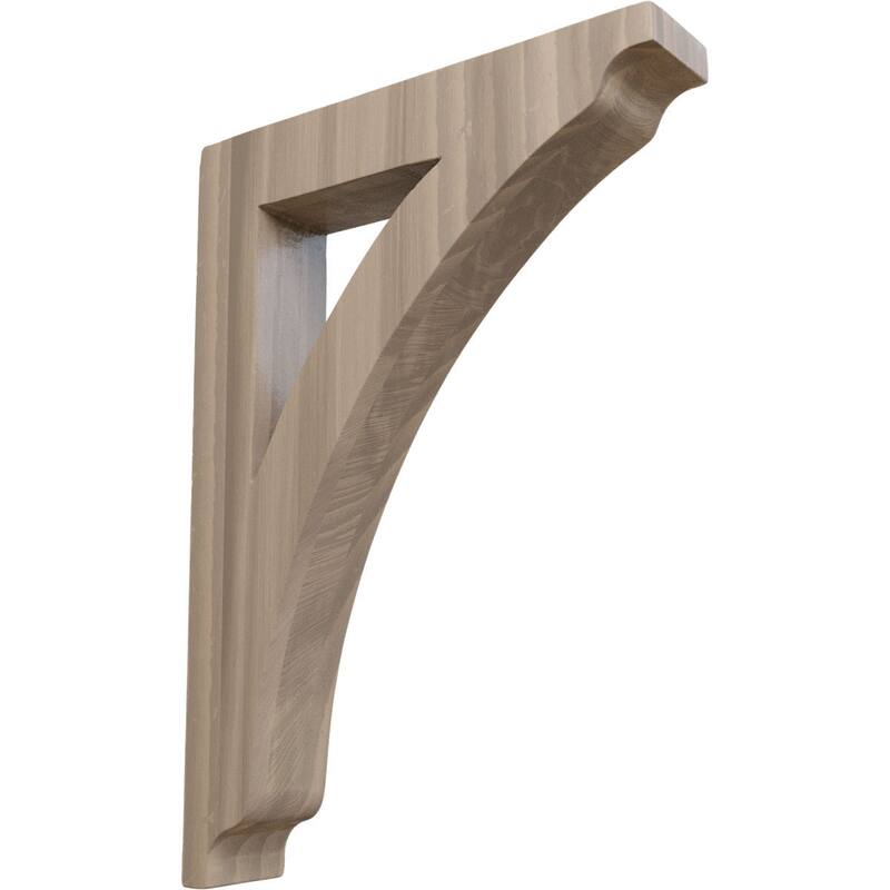 Thorton Wood Bracket - 1 3/4"W x 8 1/2"D x 12"H - Large - Walnut