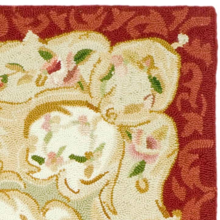 SAFAVIEH Handmade Chelsea Nour French Country Wool Rug