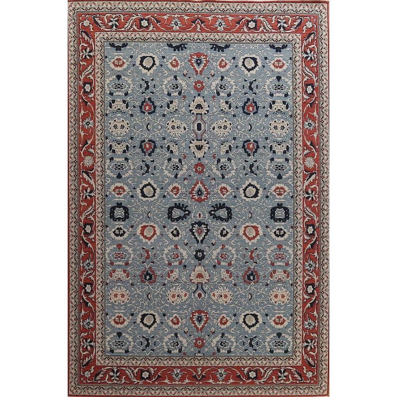 Floral Ziegler Sultanabad Turkish Oriental Area Rug Wool Hand-knotted - 9'9" x 13'0"