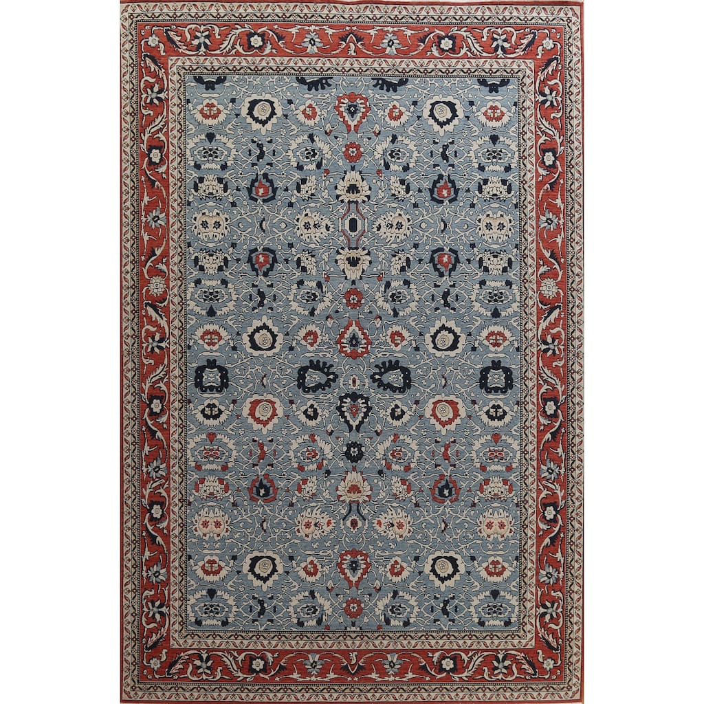 Floral Ziegler Sultanabad Turkish Oriental Area Rug Wool Hand-knotted - 9'9" x 13'0"