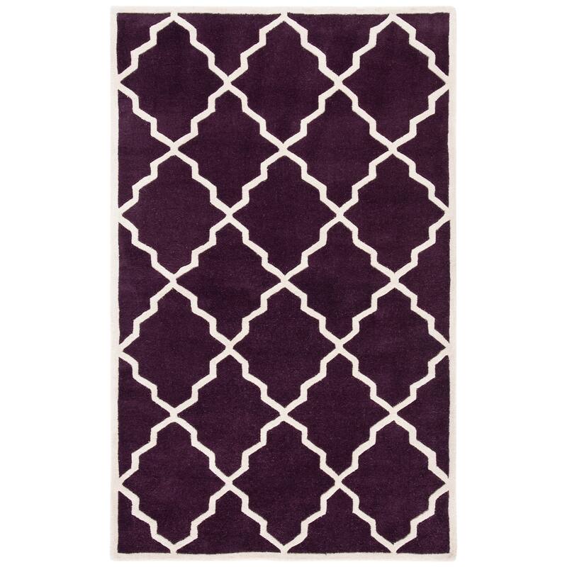 SAFAVIEH Handmade Chatham Nhuong Modern Moroccan Wool Rug