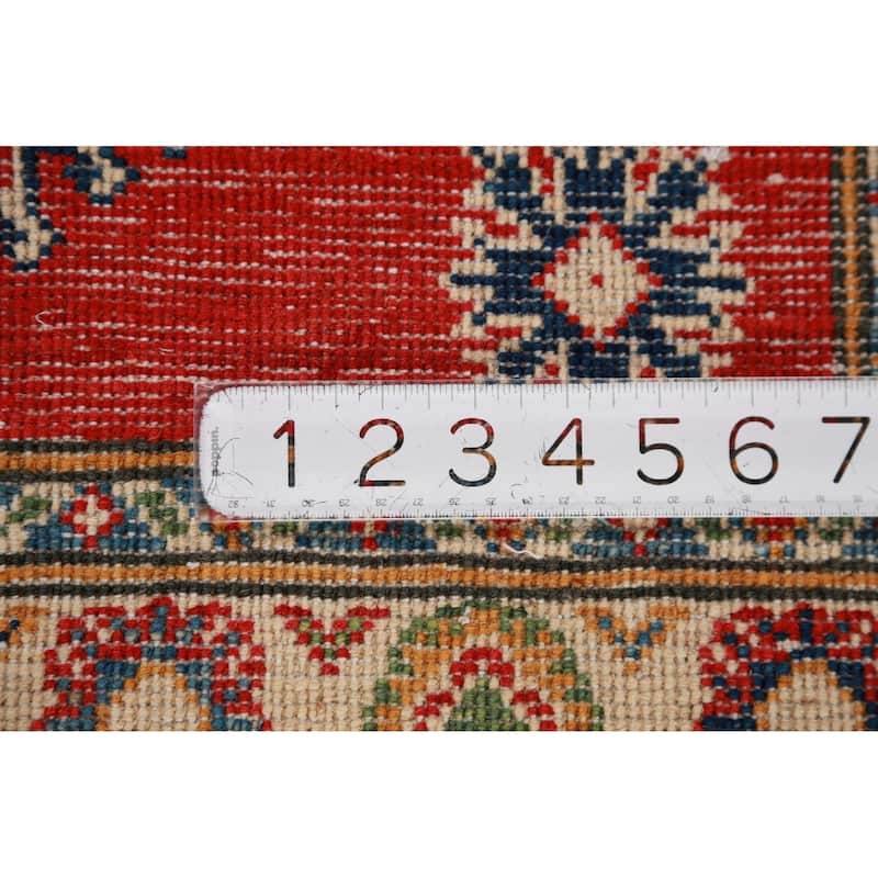 Traditional Kazak Oriental Foyer Rug Handmade Accent Wool Carpet - 2'9"x 4'0"