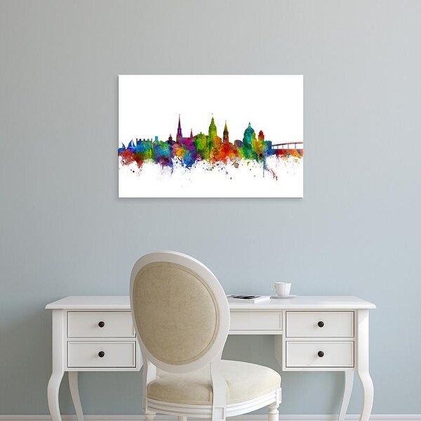 Easy Art Prints Michael Tompsett's 'Annapolis Maryland Skyline' Premium Canvas Art
