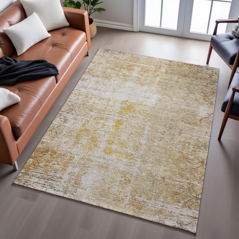Premium Washable Super Soft Vintage Geometric Mayfield Rug