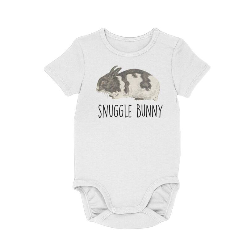 Snuggle Bunny - Baby Boy Girl Clothes Infant Bodysuit Funny Cute Newborn - Natural - Newborn